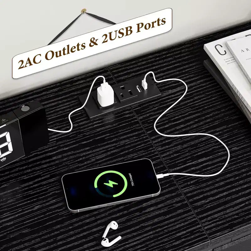 Cassettiera per TV da 63" W per TV da 65, 70, 75 pollici, comò a 14 cassetti per camera da letto con prese di corrente, centro di intrattenimento grande e lungo in tessuto