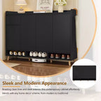 Scarpiera moderna con ripiani regolabili, organizer minimalista per la casa, credenza contenitore