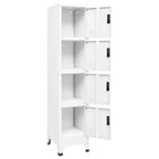 Armadietto Spogliatoio in Acciaio Bianco Armadietto Spogliatoio Standard Rettangolare