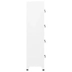 Armadietto Spogliatoio in Acciaio Bianco Armadietto Spogliatoio Standard Rettangolare