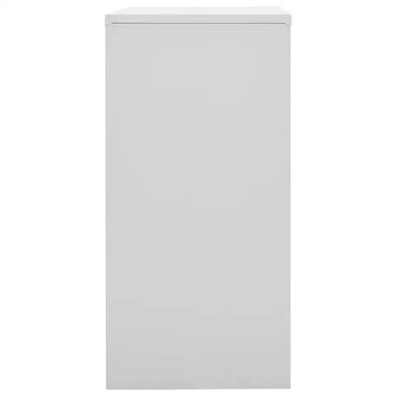Set di Armadietti, Organizzatore Sicuro in Acciaio per Scuole, Uffici, Grigio e Blu, Facile Montaggio Richiesto, 5 pezzi