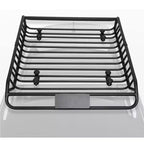 Cesto Portabagagli da Tetto, 160x109x16 cm, in Acciaio Antiruggine Resistente - Portata 136 kg, Barre Portatutto Universali per SUV, Auto, Camion