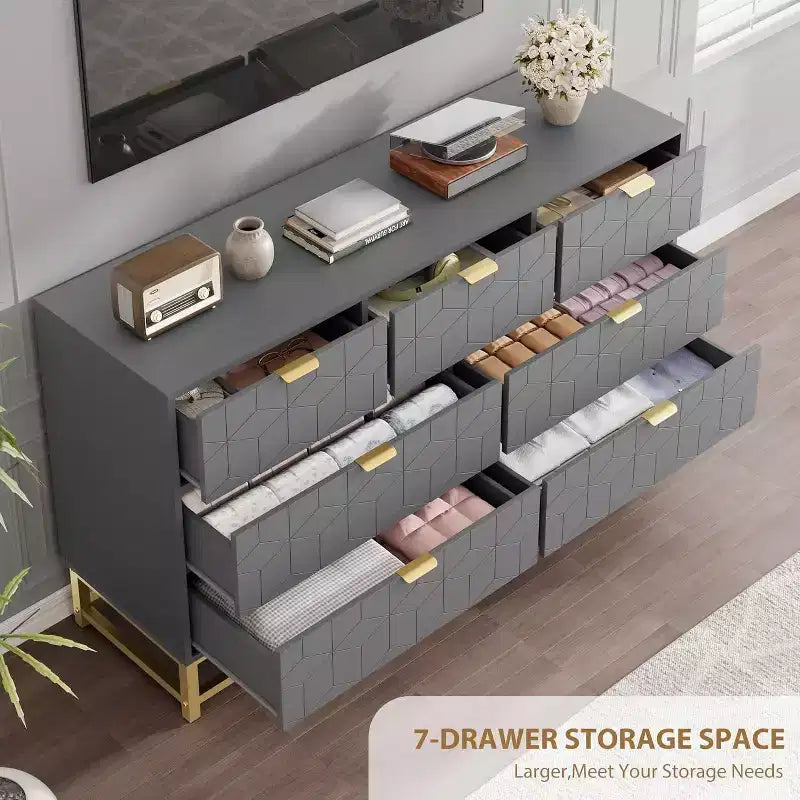 Credenza, mobile da bar con ripiano regolabile da 32 pollici - Mobile contenitore per soggiorno, ingresso