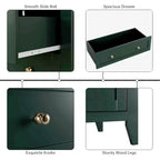 Cassettiera a 5 cassetti con cassetti profondi, Comò moderno in legno, per ingresso, soggiorno