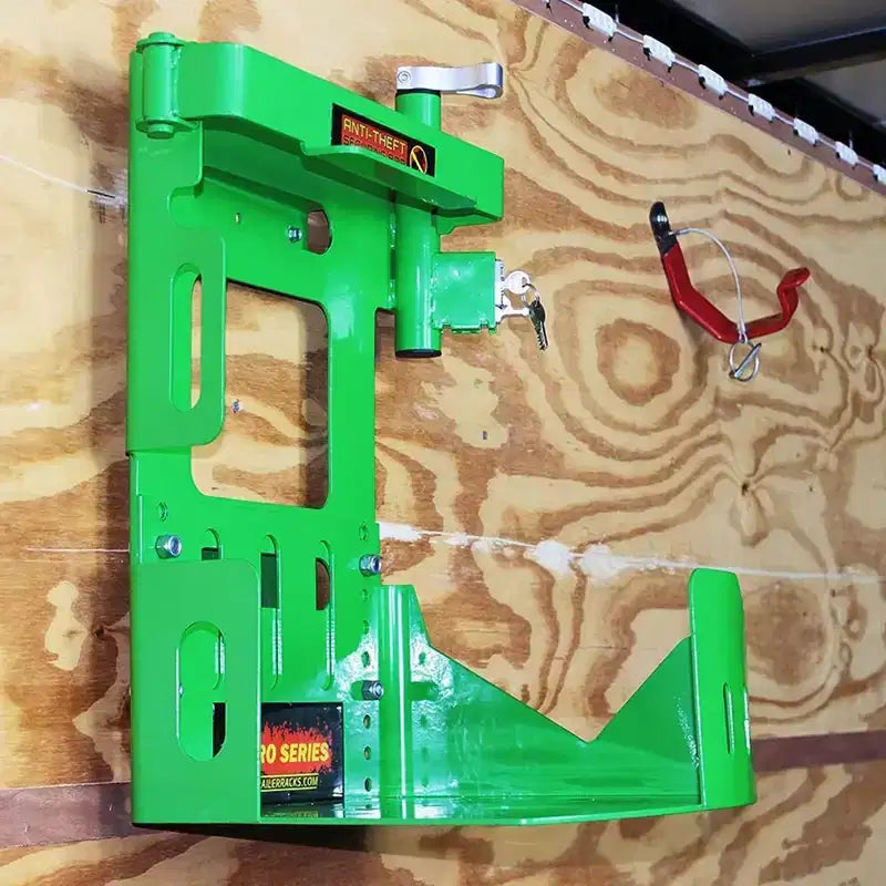 Rack portautensili antifurto in acciaio Xtreme Pro Series per soffiatori a zaino, per rimorchi e garage